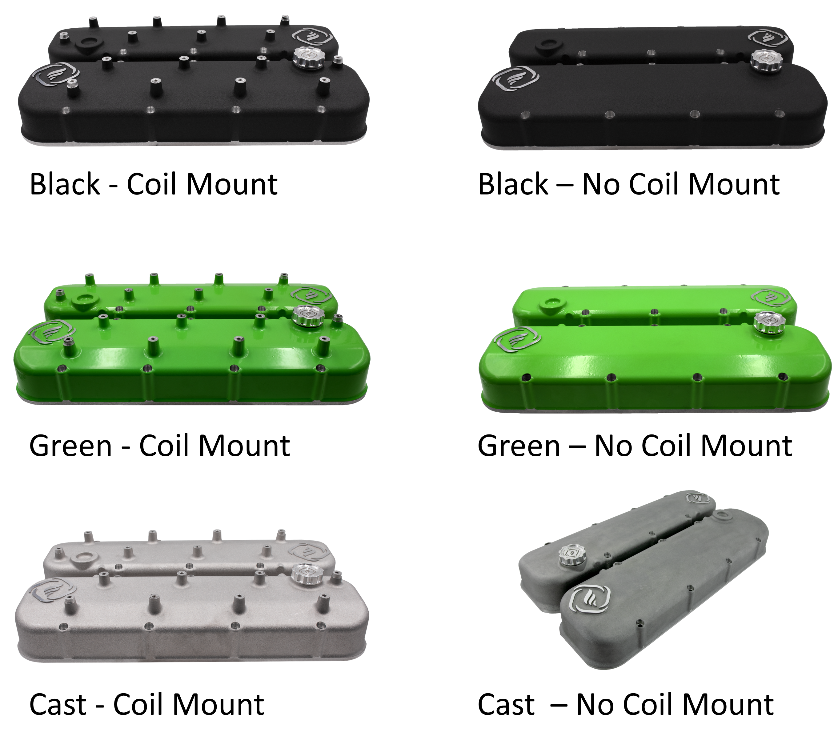 F110H 265cc LS1/2/6 Cathedral Port Stock-Rocker Hydraulic (SET)